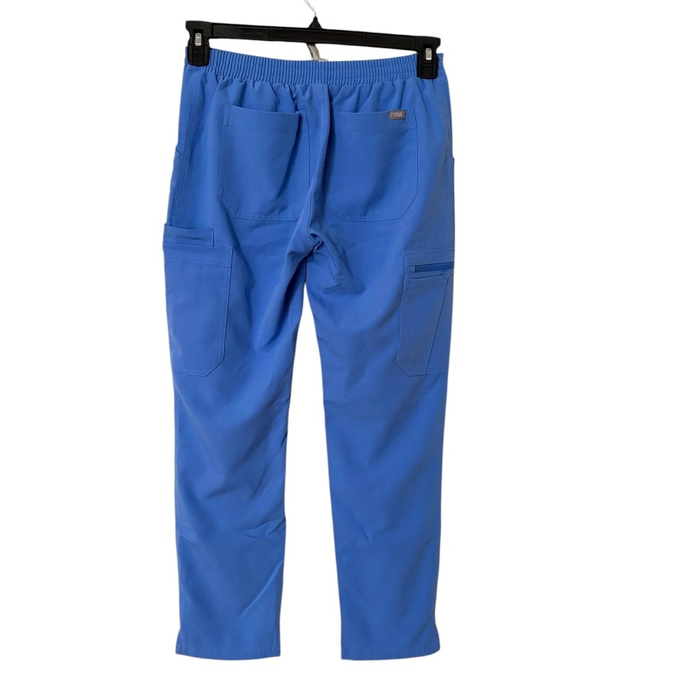 FIGS Womens XSP Scrub Pants Blue Straight Leg TW2000P PO1404 - Picture 2 of 5